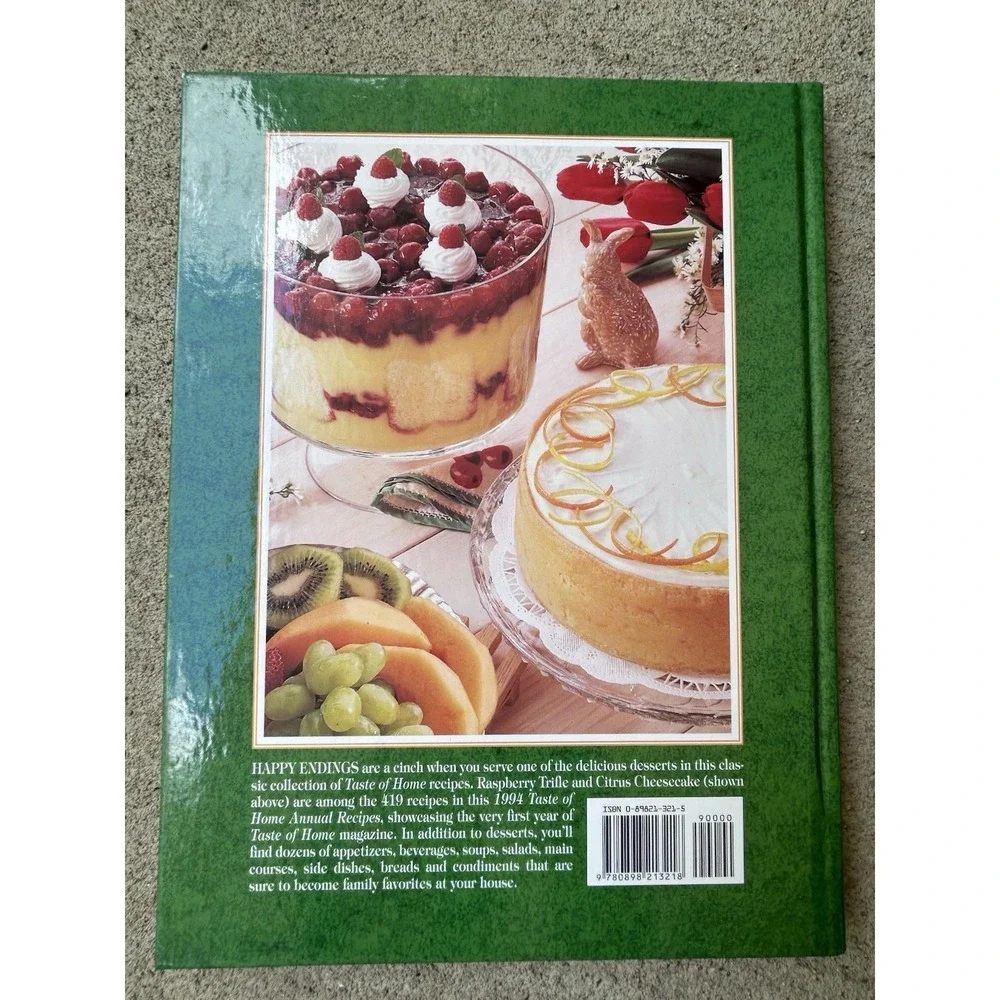 1994 Taste Of Home Annual Recipes Cookbook‎ - 419 Classic Recipes